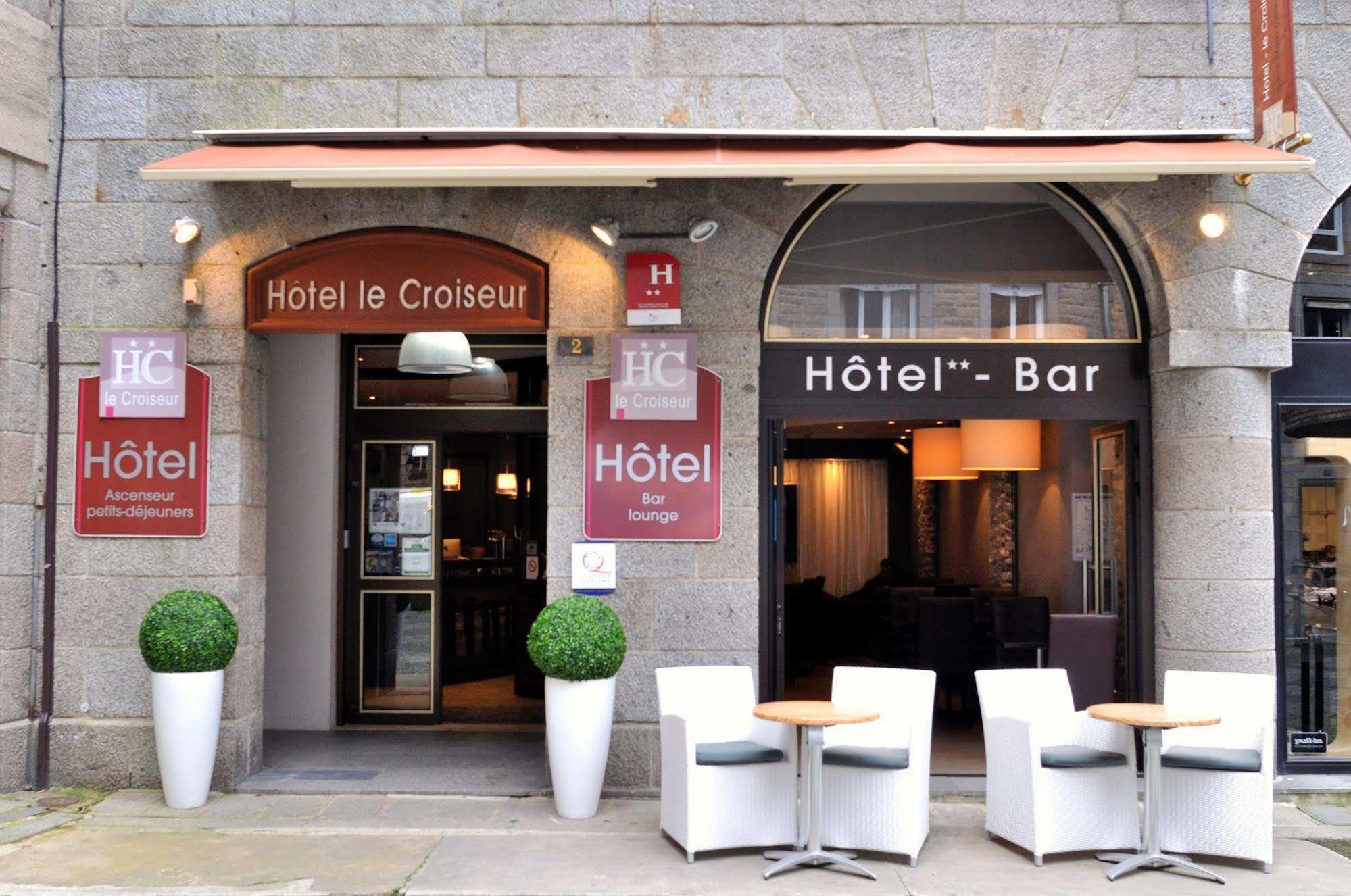 Hotel Le Croiseur Intra Muros Saint-Malo Exterior photo